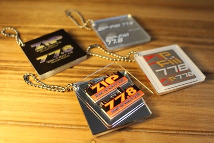 ZIP-FM開局記念イベントにあわせて『復刻版! ZIP-FM 歴代ステッカー