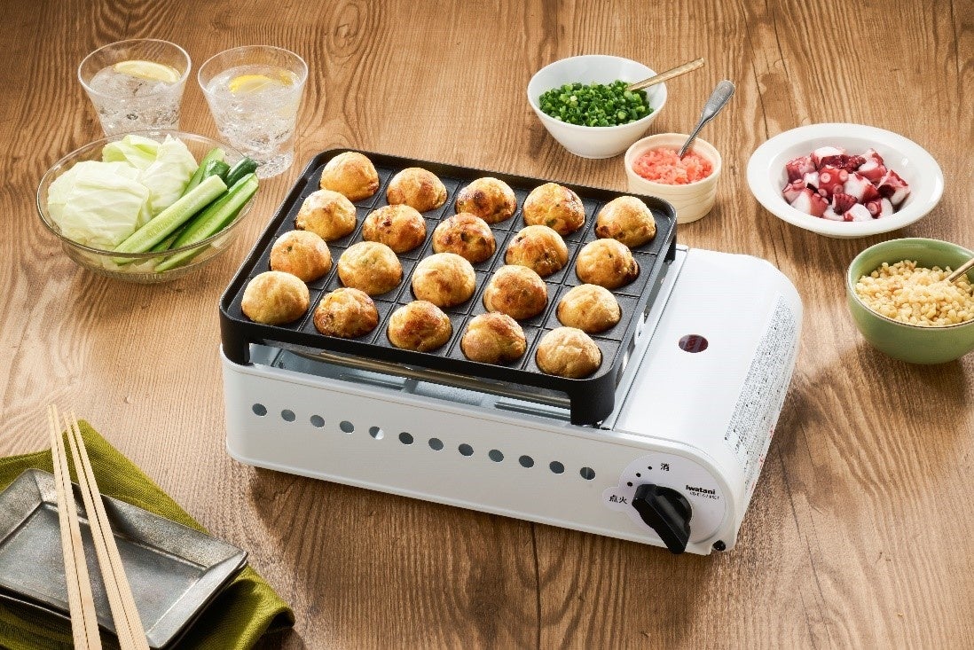 9月13日（金）先行販売開始】イワタニのカセットガスたこ焼器に待望の