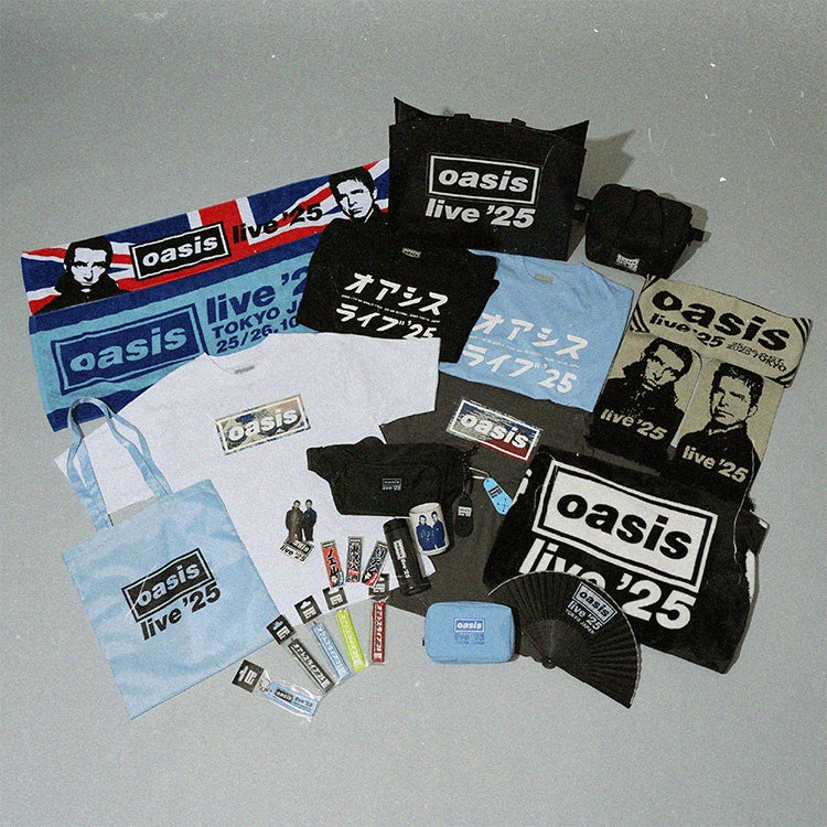 再来日公演を目前に＜Oasis Live '25＞日本公式ツアー・グッズの全貌が
