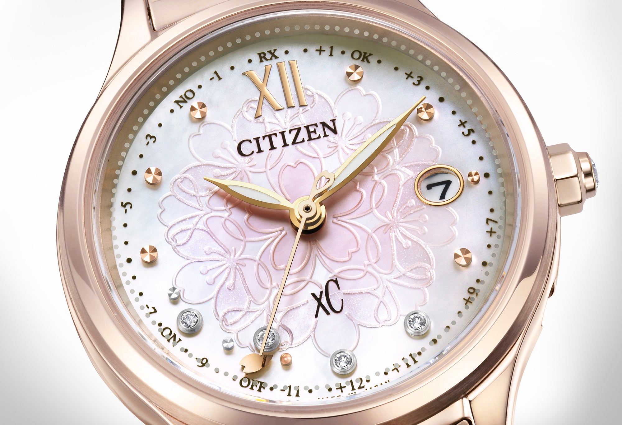 シチズン クロスシー』人気のhikari コレクションから桜の花の繊細な美