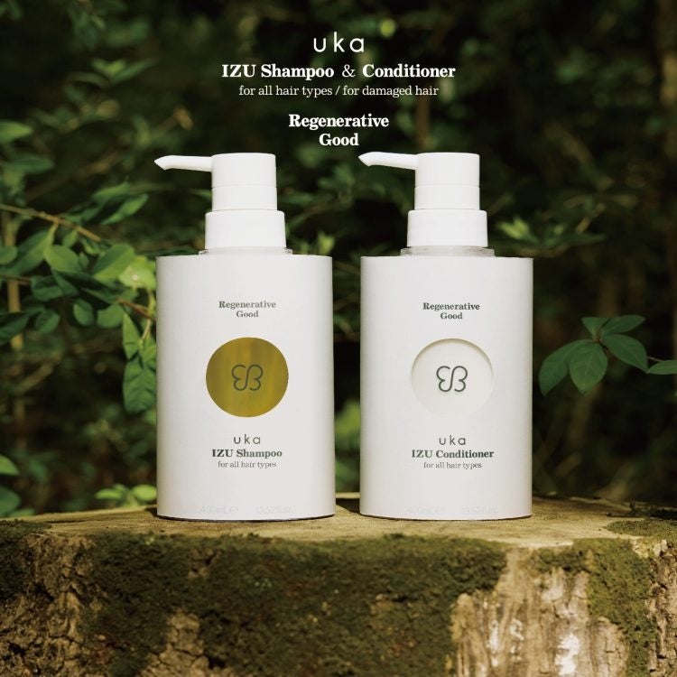 uka IZU Shampoo/ Conditionerが7月17日(水)に新登場。 CEO 渡邉弘幸が