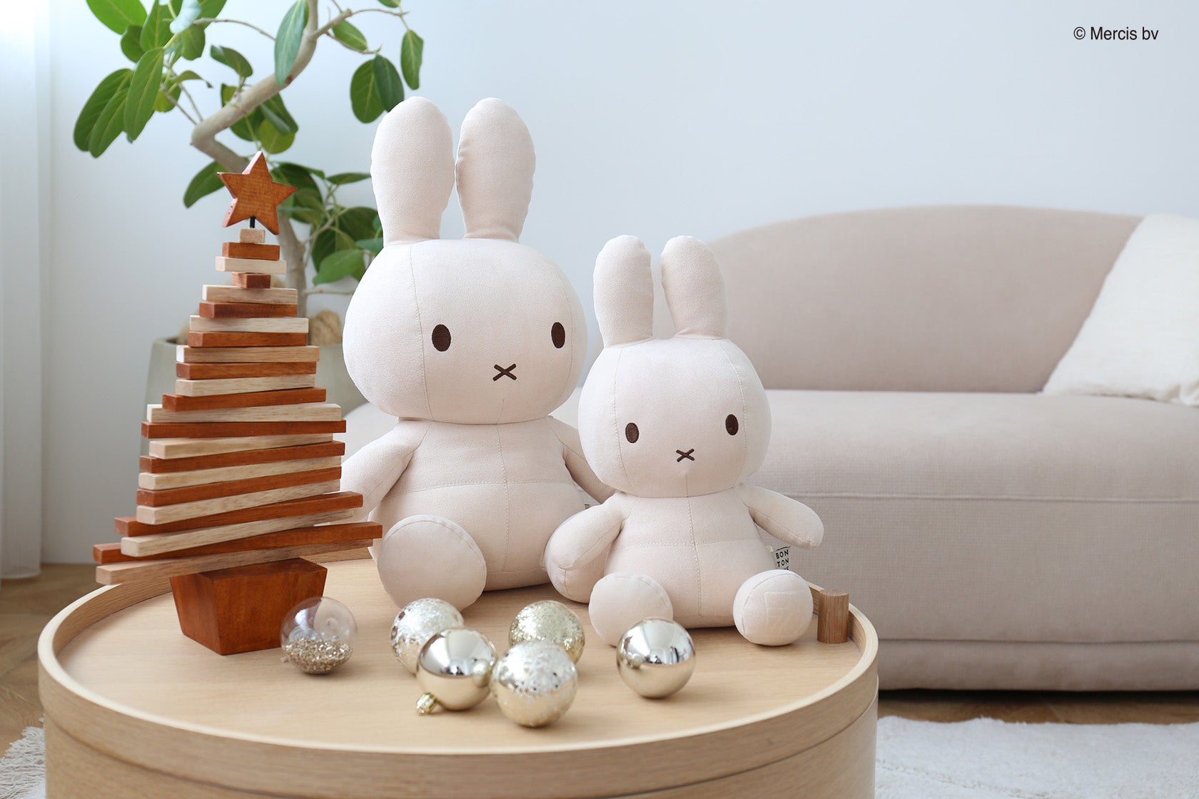 ミッフィーのぬいぐるみで大人気の『BON TON TOYS』よりクリスマス