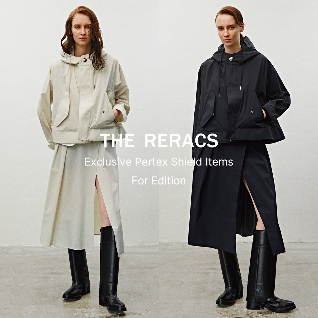 Edition別注〈THE RERACS（ザ・リラクス）〉PERTEX Shieldで再構築した