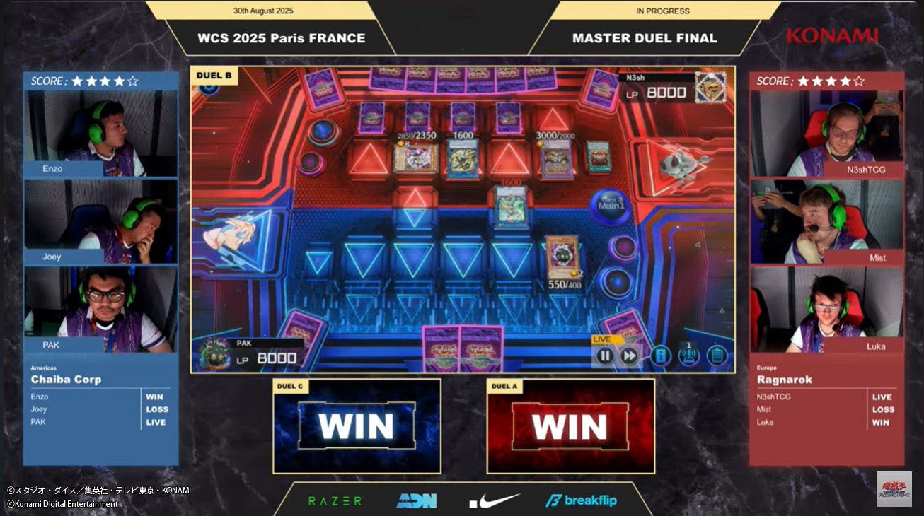 Yu-Gi-Oh! World Championship 2025」世界一のデュエリストが決定