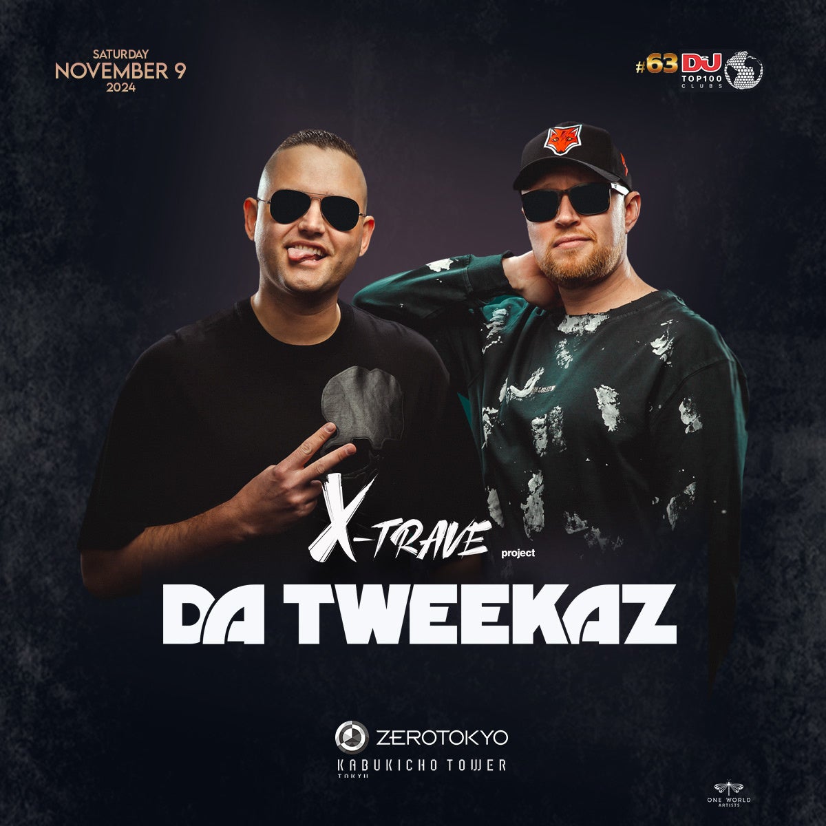 HARDSTYLE界のスーパースター「DA TWEEKAZ」がZEROTOKYOのモンスター