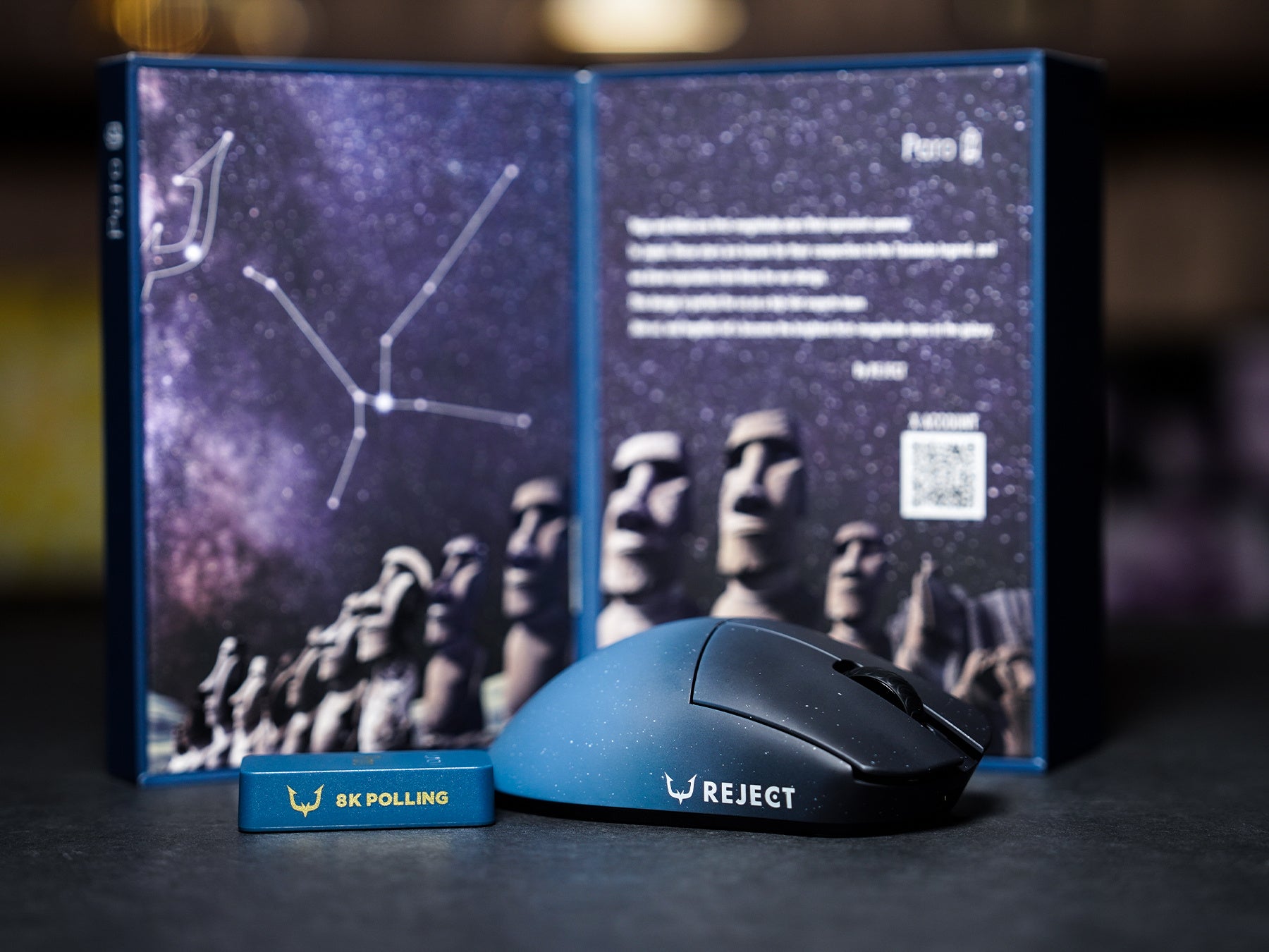 REJECT GEAR】LAMZUとコラボレーションしたワイヤレスゲーミングマウス