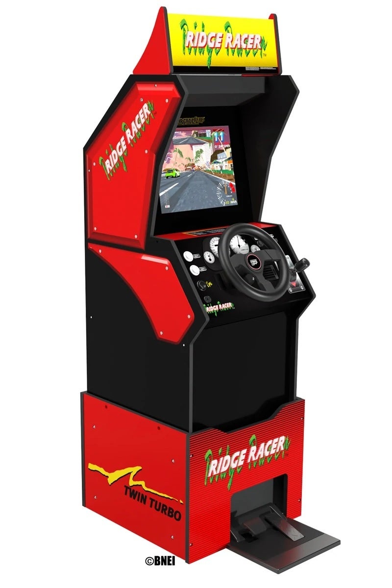 北米向け家庭用ゲーム機「Ridge Racer™ Arcade Machine」の制作協力
