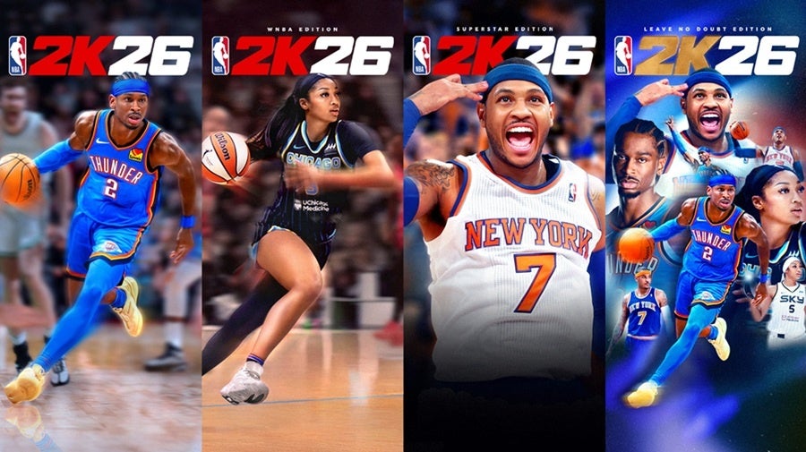 NBA2K26カバー選手発表！SGA、リース、カーメロが登場 | GamePress AI