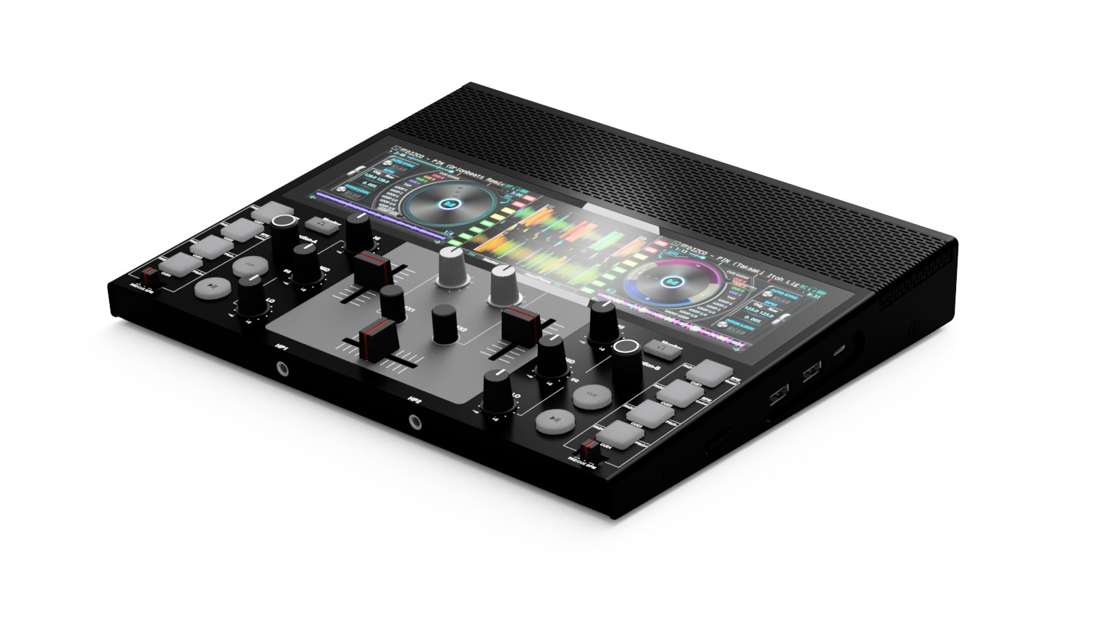 これ1台でDJプレイができる！A4サイズのポータブルDJマシン「FJ1