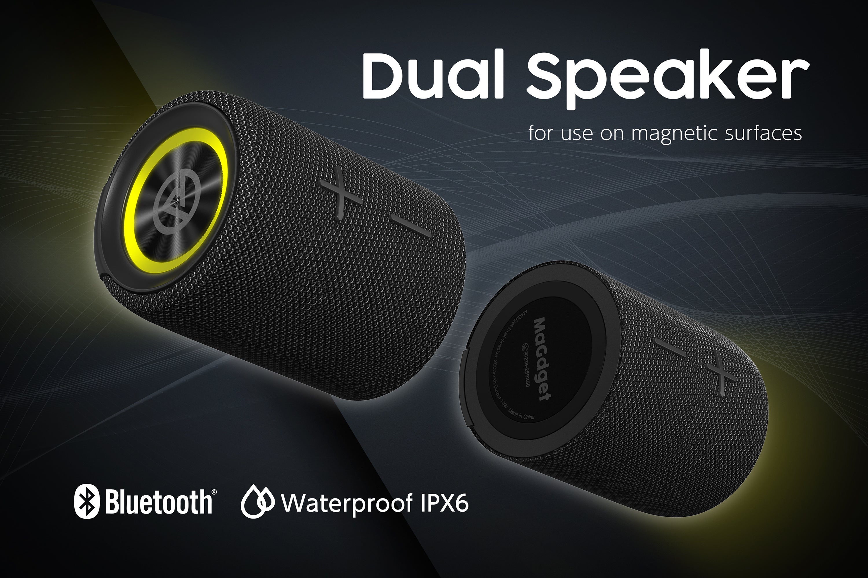 クラウドファンディングで大きな反響を呼んだ「MaGdget Dual Speaker