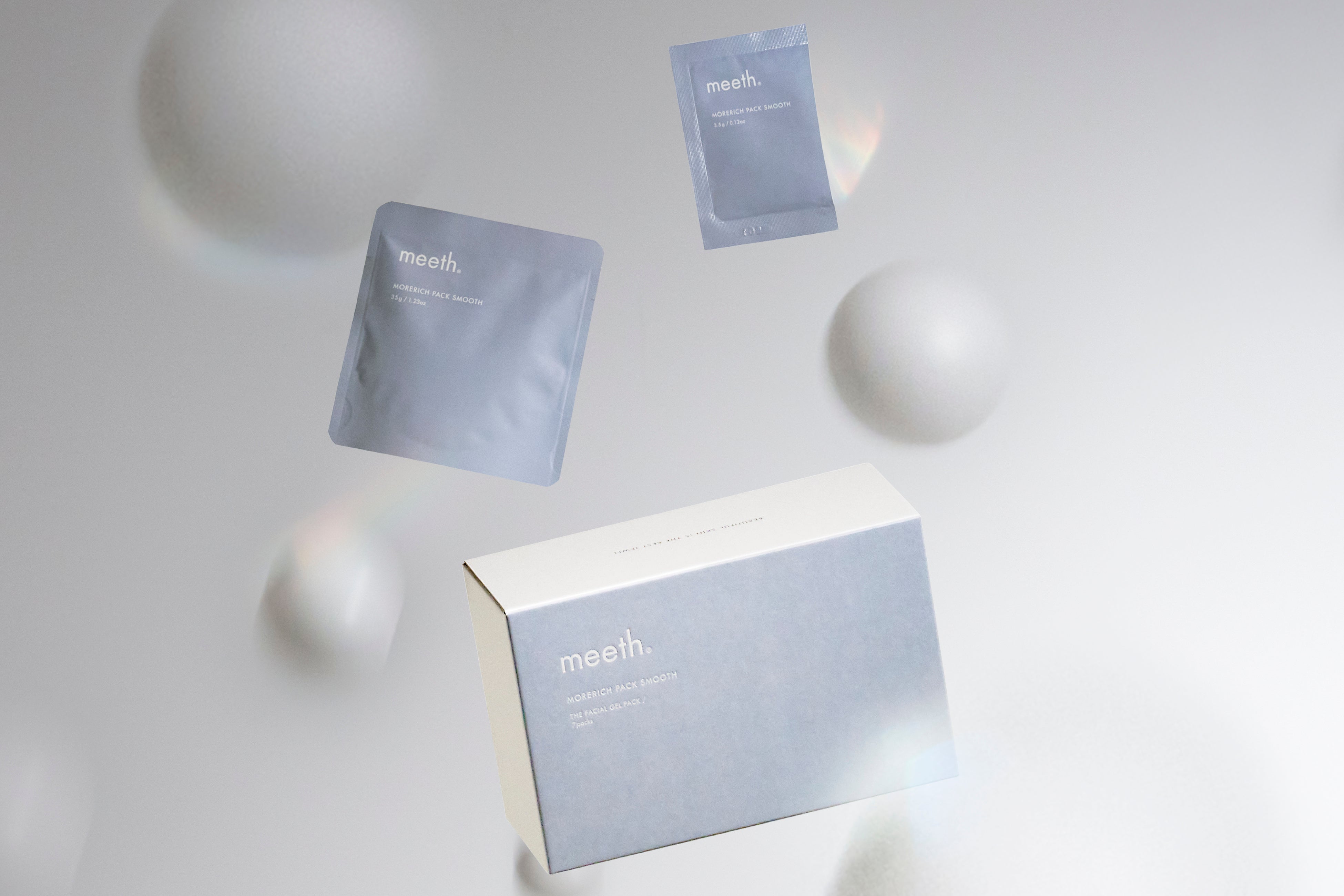 スキンケアブランド〝 meeth / ミース 〟を代表する炭酸ガスパック