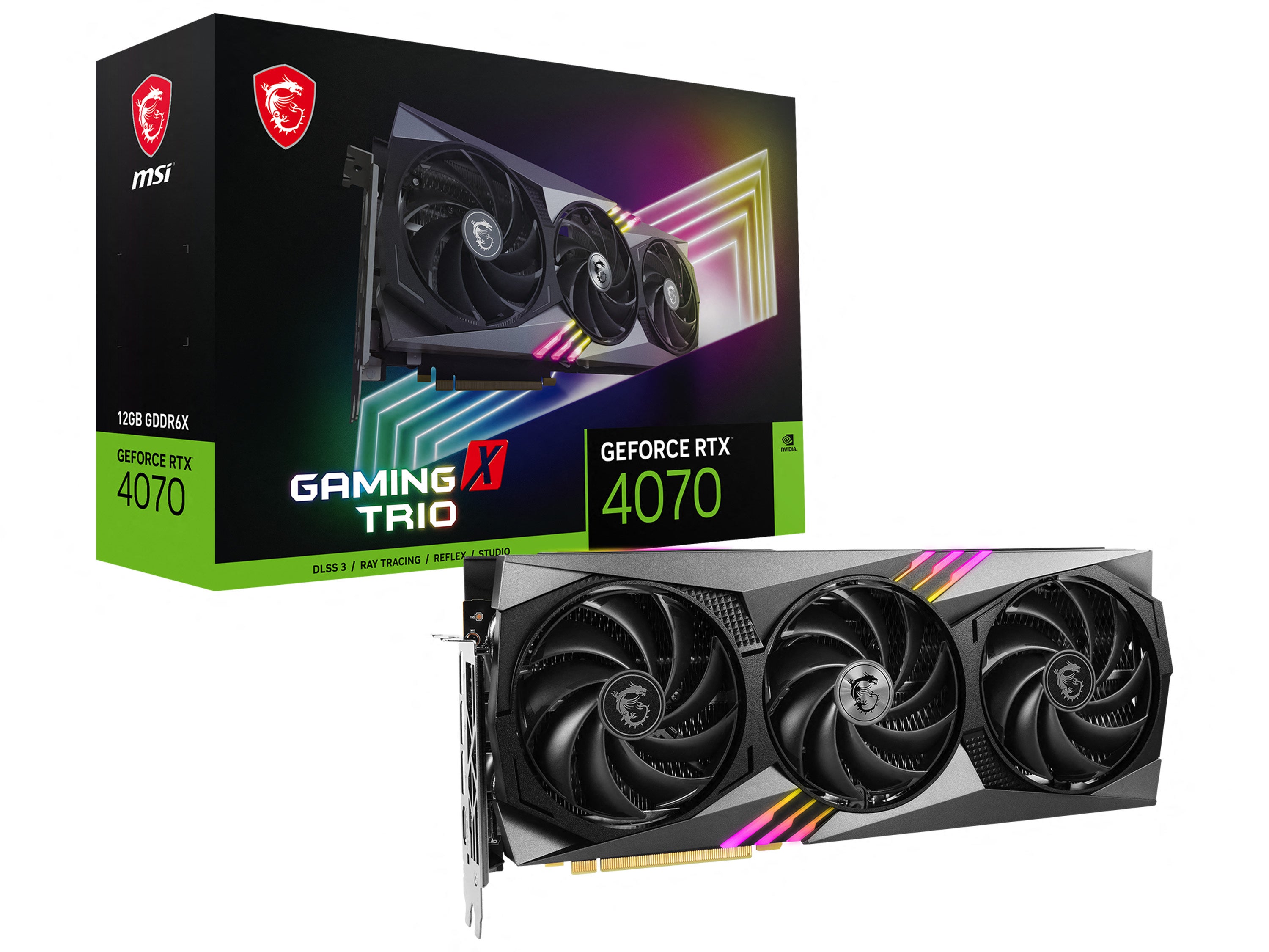 MSI、新型GPUのGeForce RTX™ 4070を採用したグラフィックスカード3機種