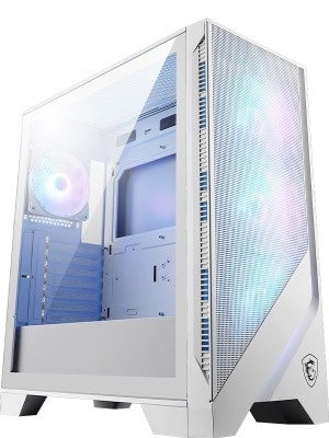 MSI、ATXマザーボード対応のホワイトPCケース「MAG FORGE 320R AIRFLOW