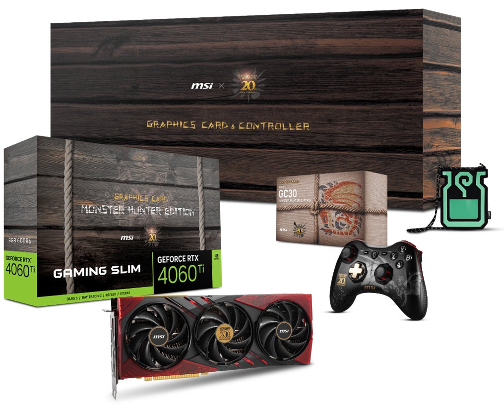 MSI×CAPCOM®コラボレーションモデル「GeForce RTX™ 4060 Ti 8G GAMING