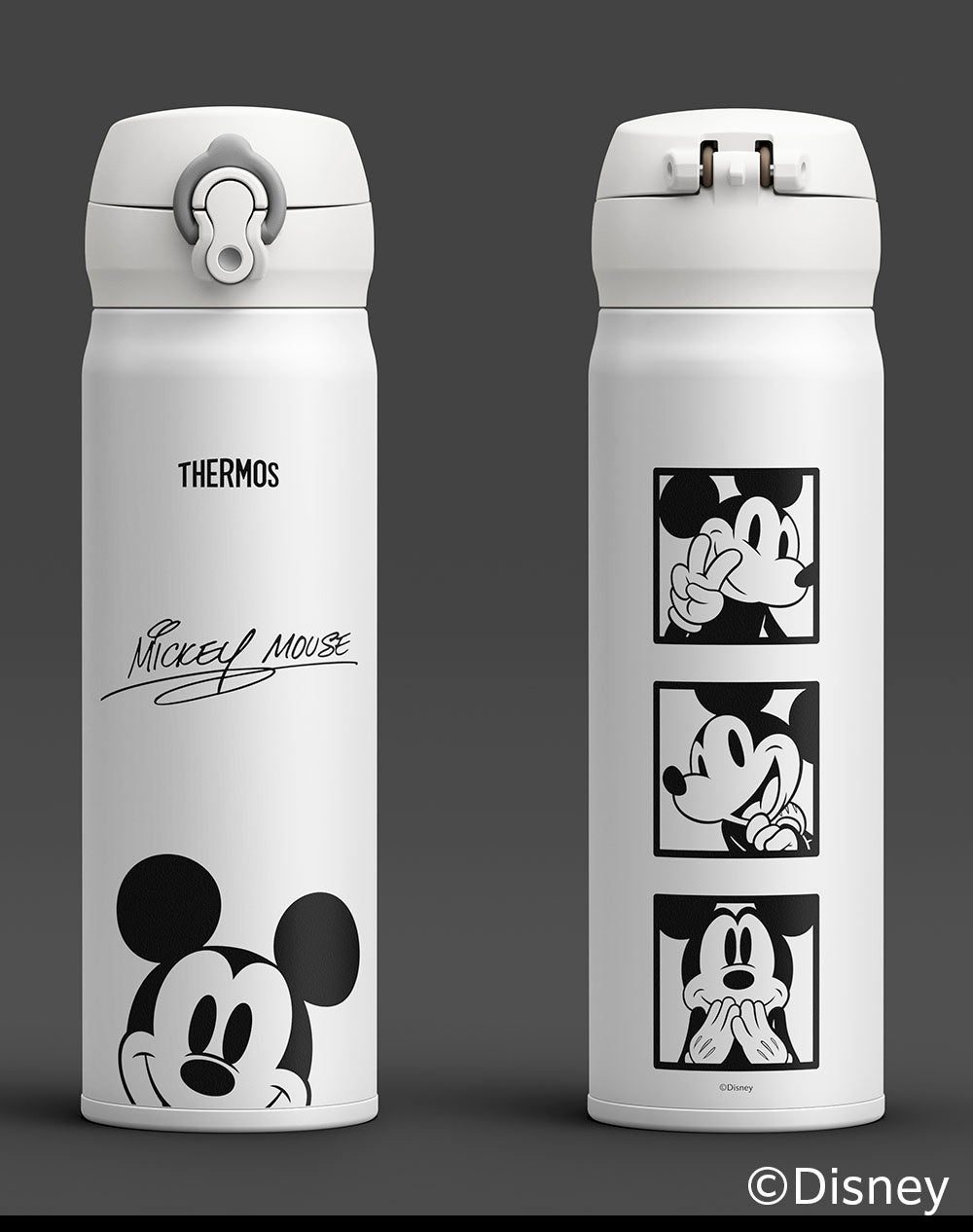 ミッキーやドナルドなど、ディズニーキャラクターの限定ボトル『真空