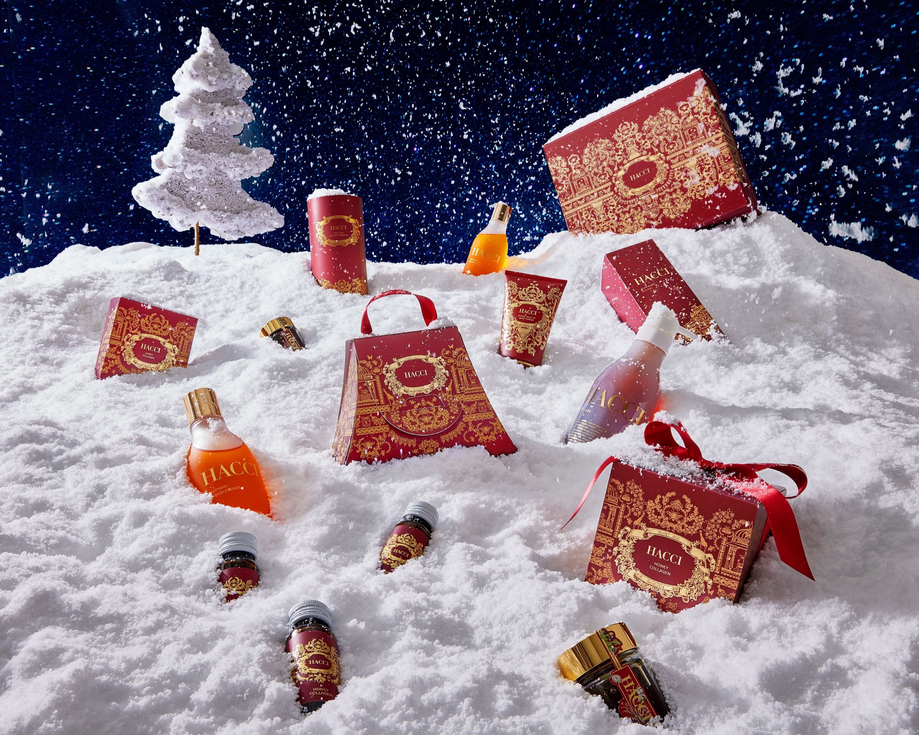 ハートを届ける、雪どけHACCIのHOLIDAY COLLECTION2024、11月1日（金