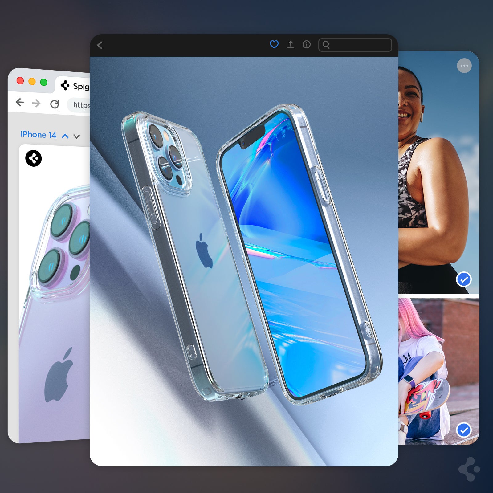 Spigen公式直営店、iPhone 14シリーズのケース・ガラスフィルム・充電