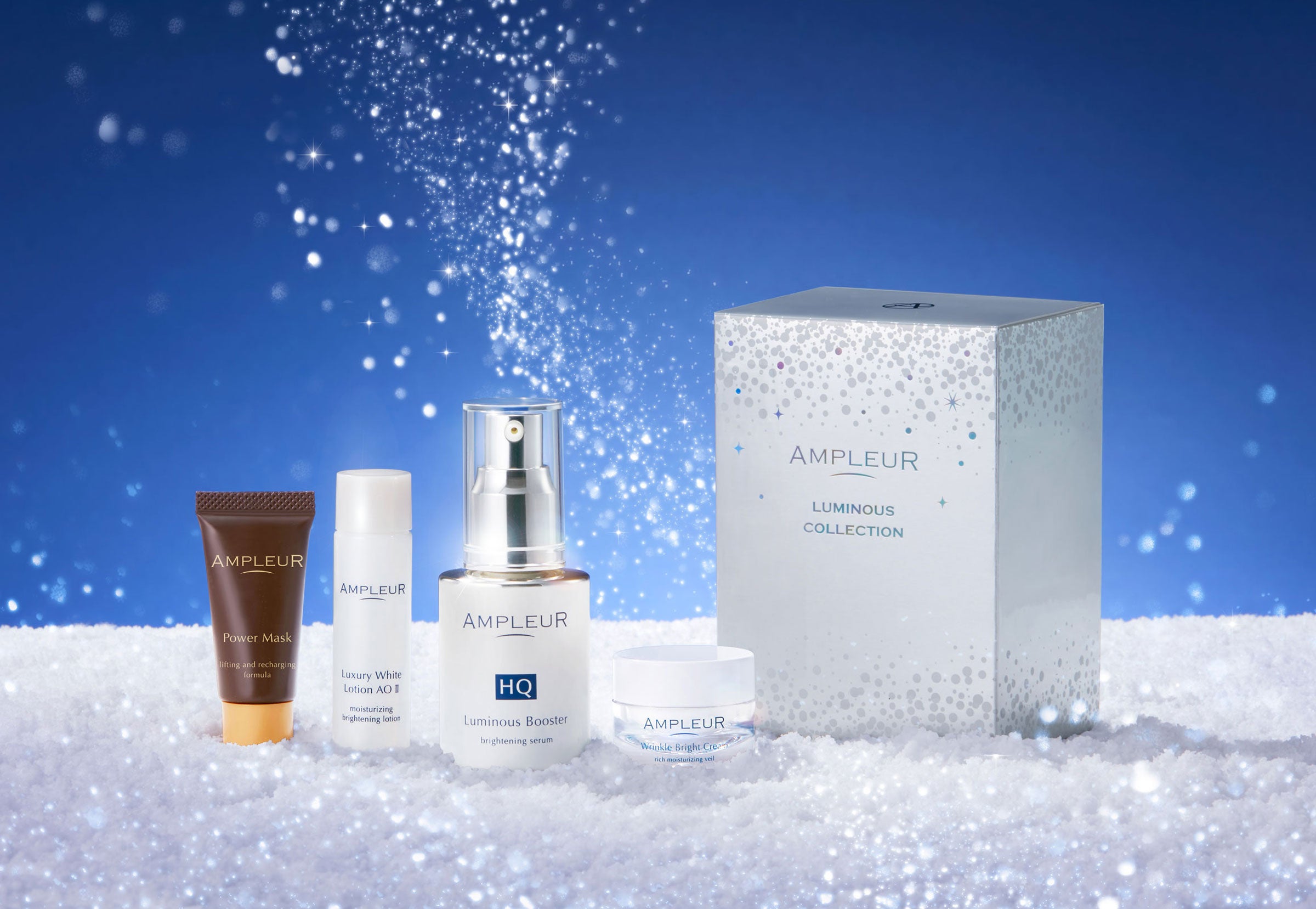 AMPLEUR】ハイドロキノン*1×レチノール*1配合の「ルミナスHQブースター