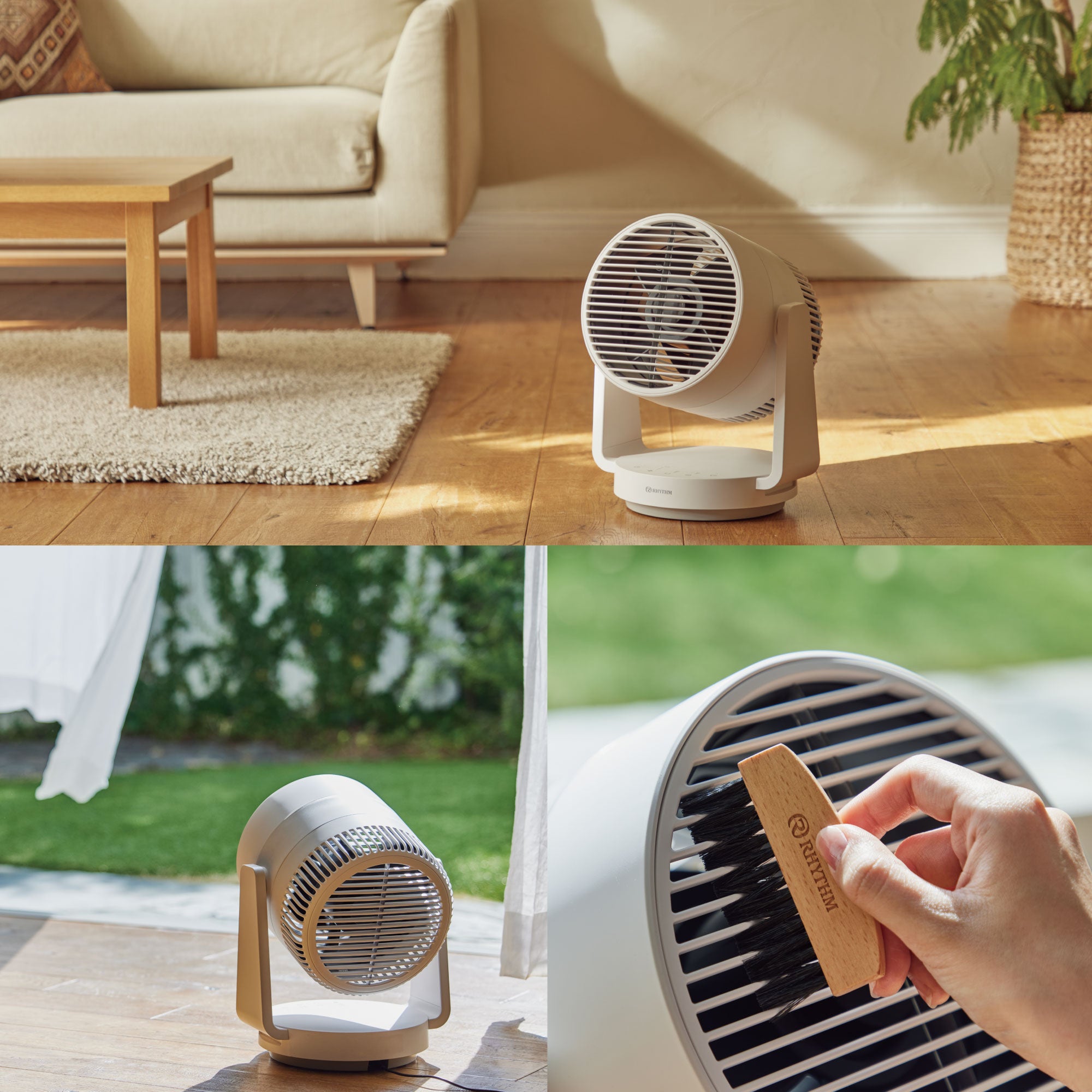 こそうじ」しやすい2重反転ファンサーキュレーター「Silky Wind