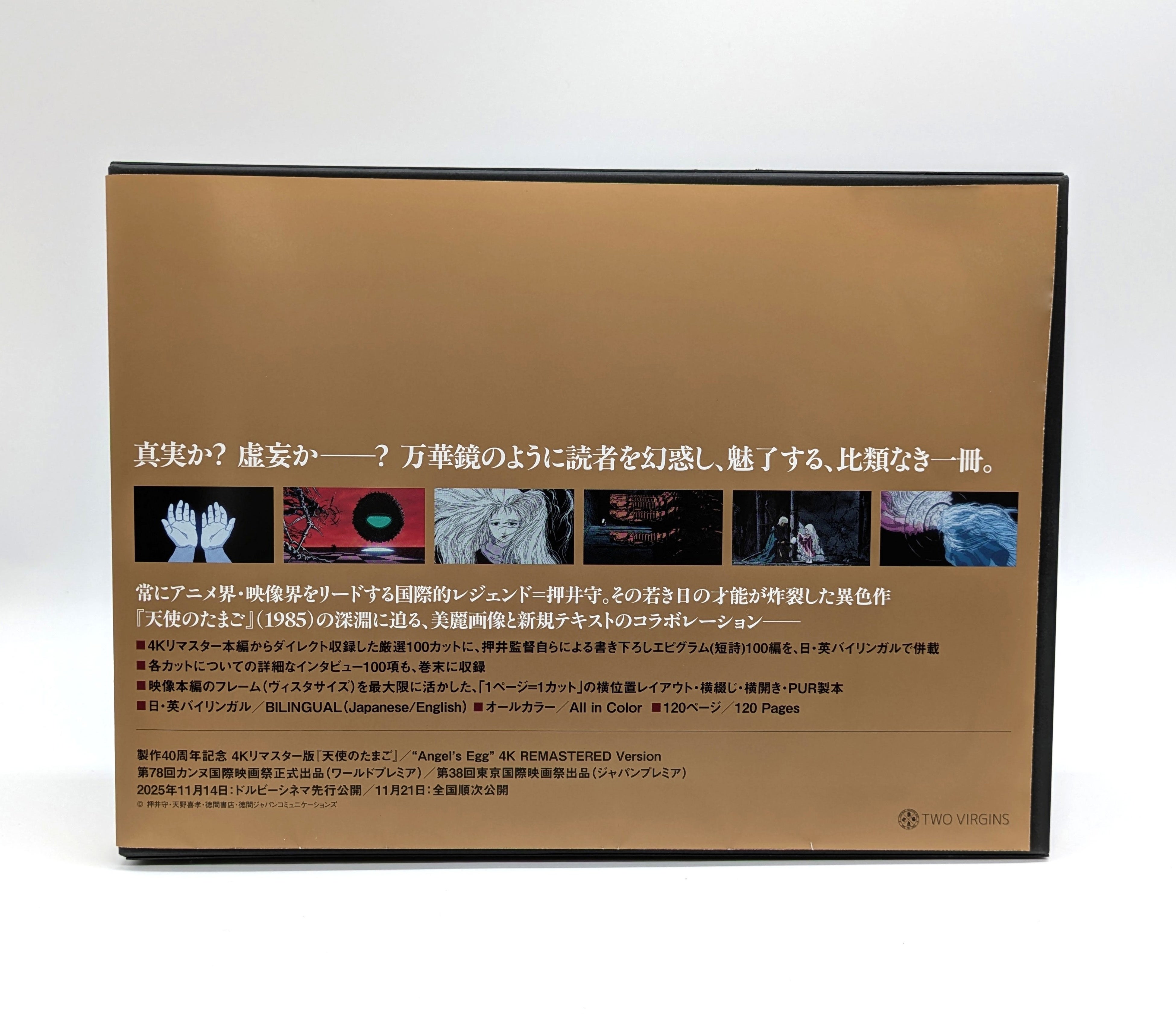 予約開始日決定】シリアルナンバー付きハードカバーの豪華仕様『天使の