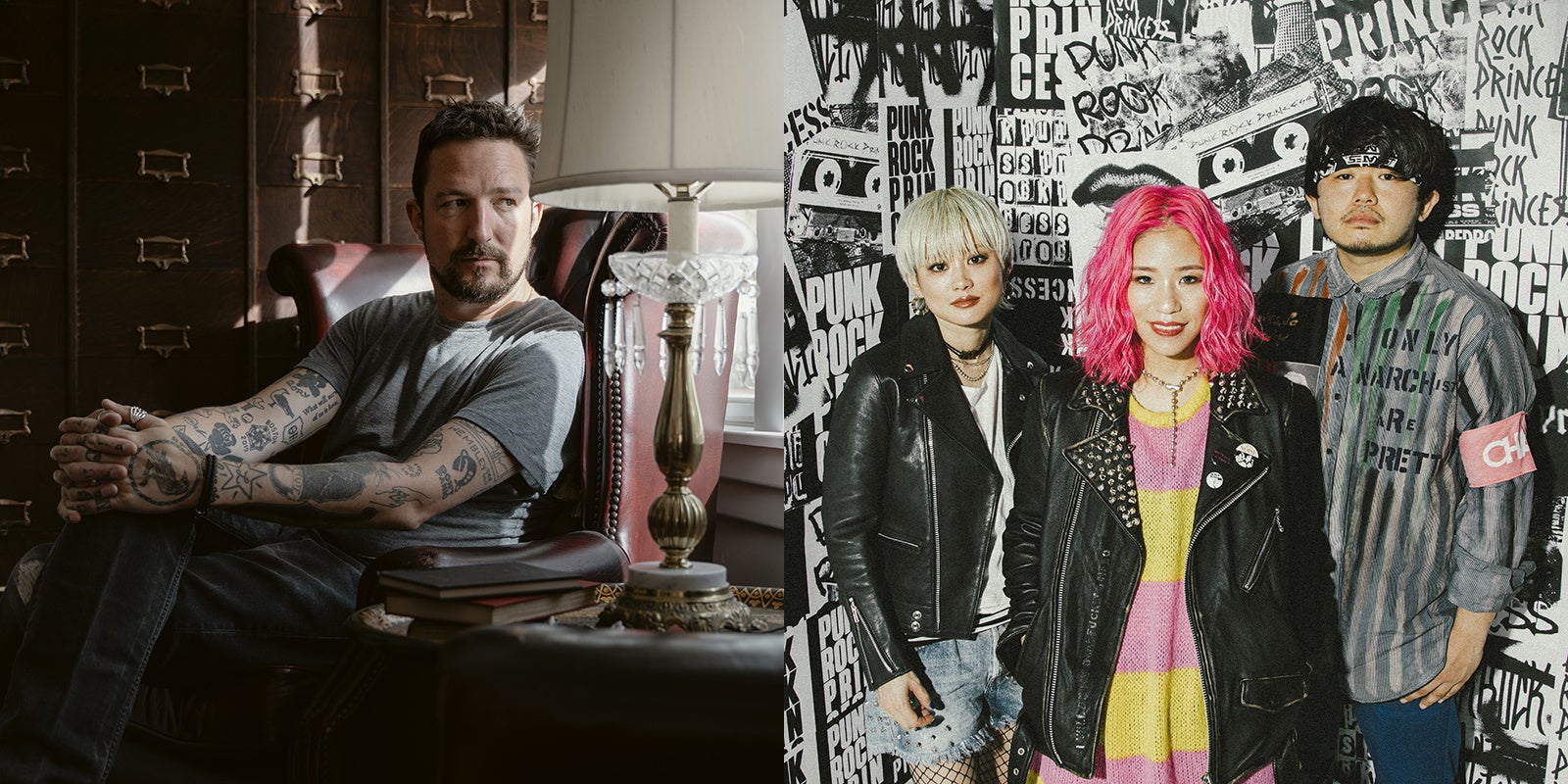 UKパンクフォークロッカーのフランク・ターナー、日本のパンクバンド