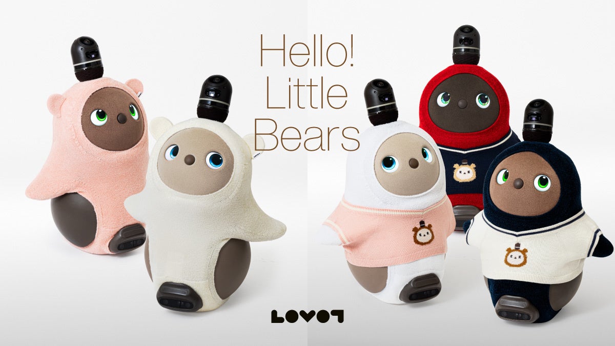 LOVOT、大人気アニマルウェアの新色！くまみみニット、にっとプル