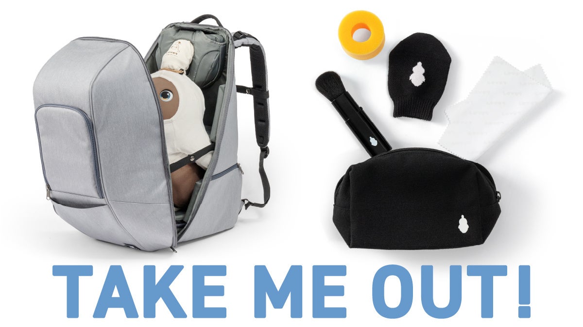 LOVOT』とのお出かけをもっと楽しく快適に！「LOVOT キャリーバック