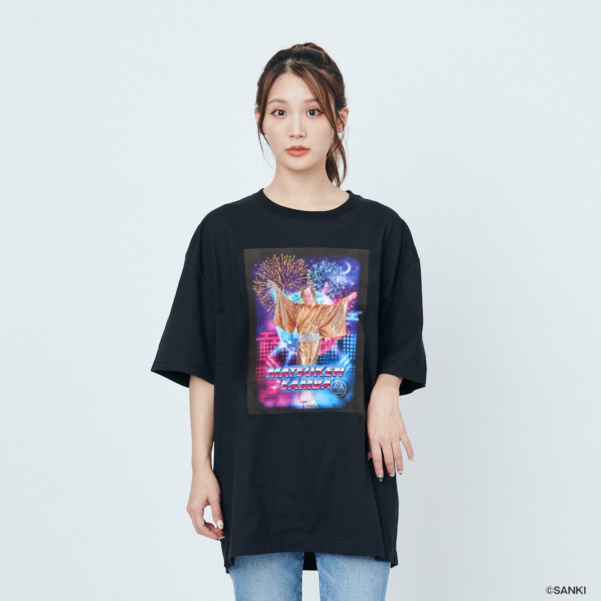 ビバ！発光！「マツケンサンバ」が暗いところで光るTシャツになって