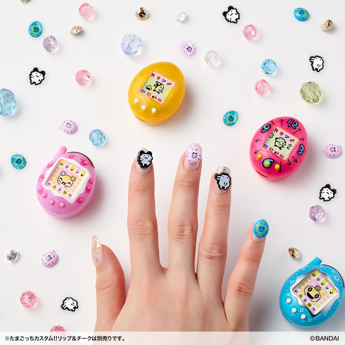 かわいくて高クオリティな3Dネイルパーツ『きゃらねいるぱーつ』新発売