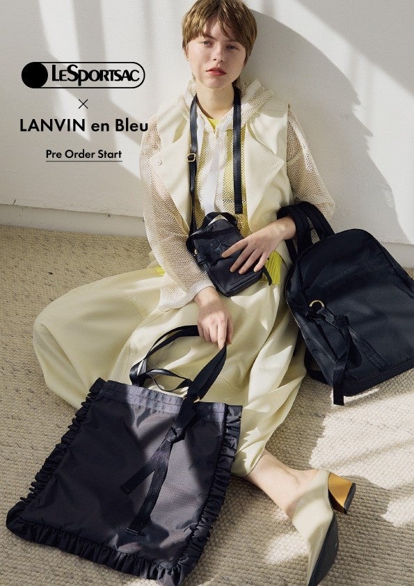 LeSportsac× LANVIN en Bleuの限定アイテム最新作が登場 | 株式会社