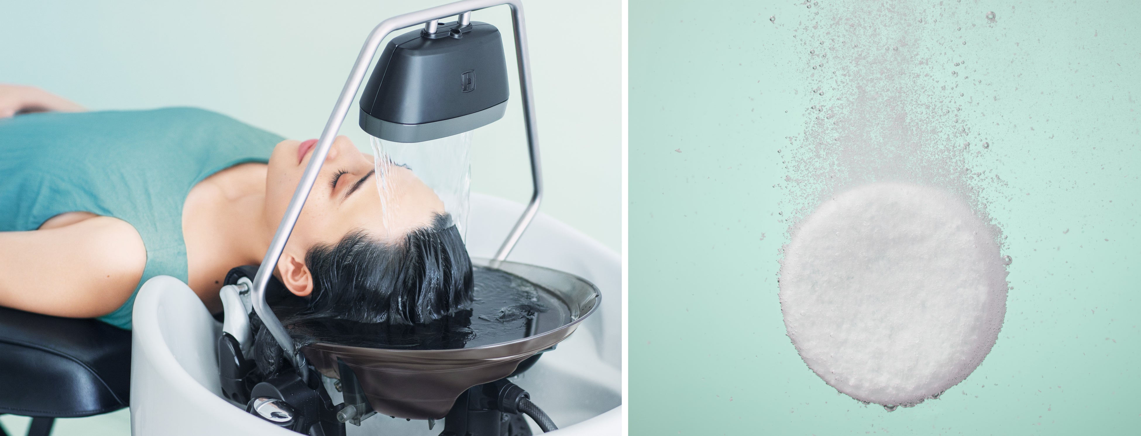 すっきりと、頭から軽やかに。話題のサロンメニュー「頭浸浴」を、清涼