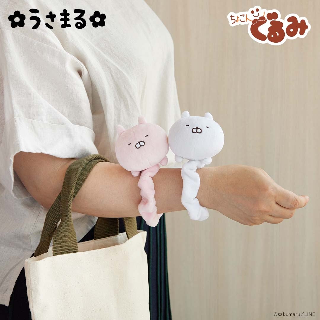 LINEスタンプでおなじみ「うさまる」と「うさこ」が大人気ぬいぐるみ