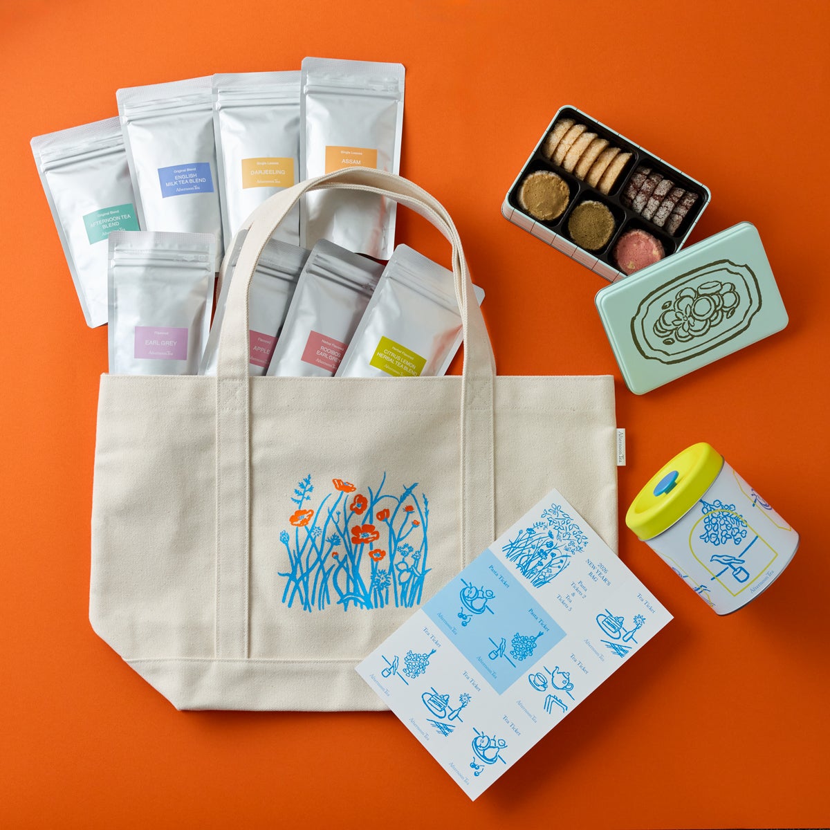 Afternoon Tea】「ニューイヤーズバッグ2026」限定デザインの