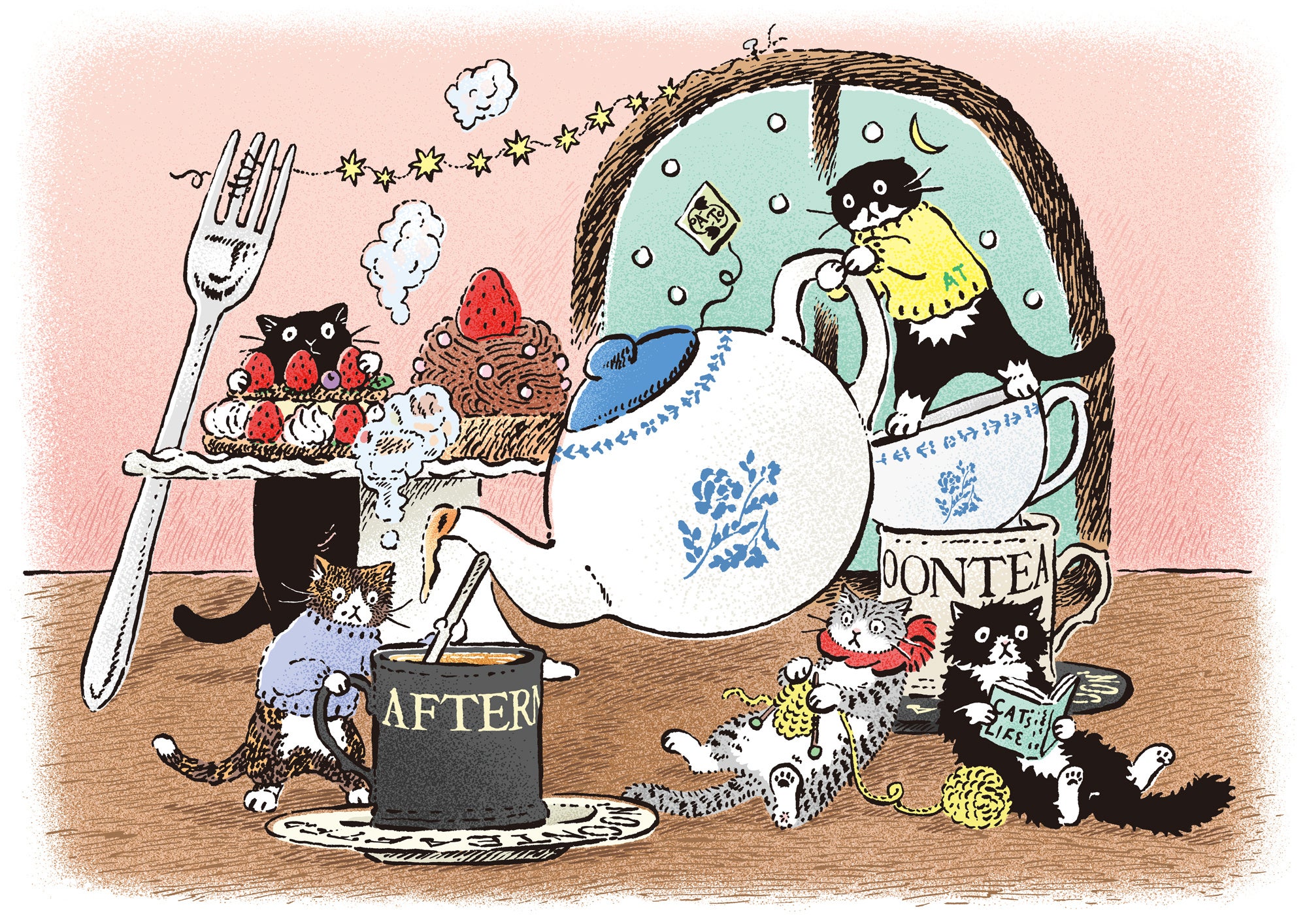 人気イラストレーター×Afternoon Teaによる限定コラボ商品癒しが詰まっ