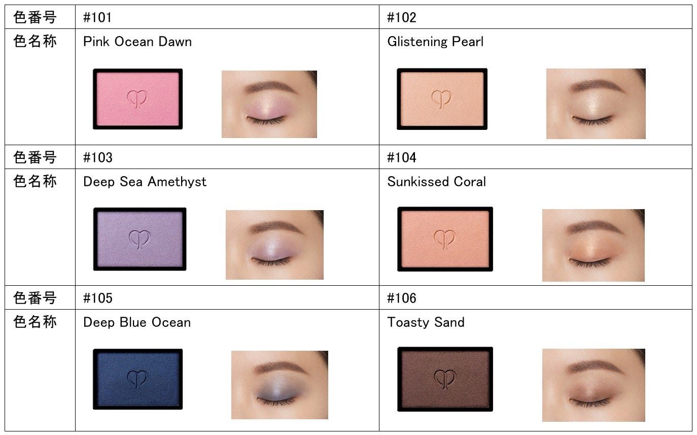 透きとおる艶、光を宿すまなざし クレ・ド・ポー ボーテから新単色