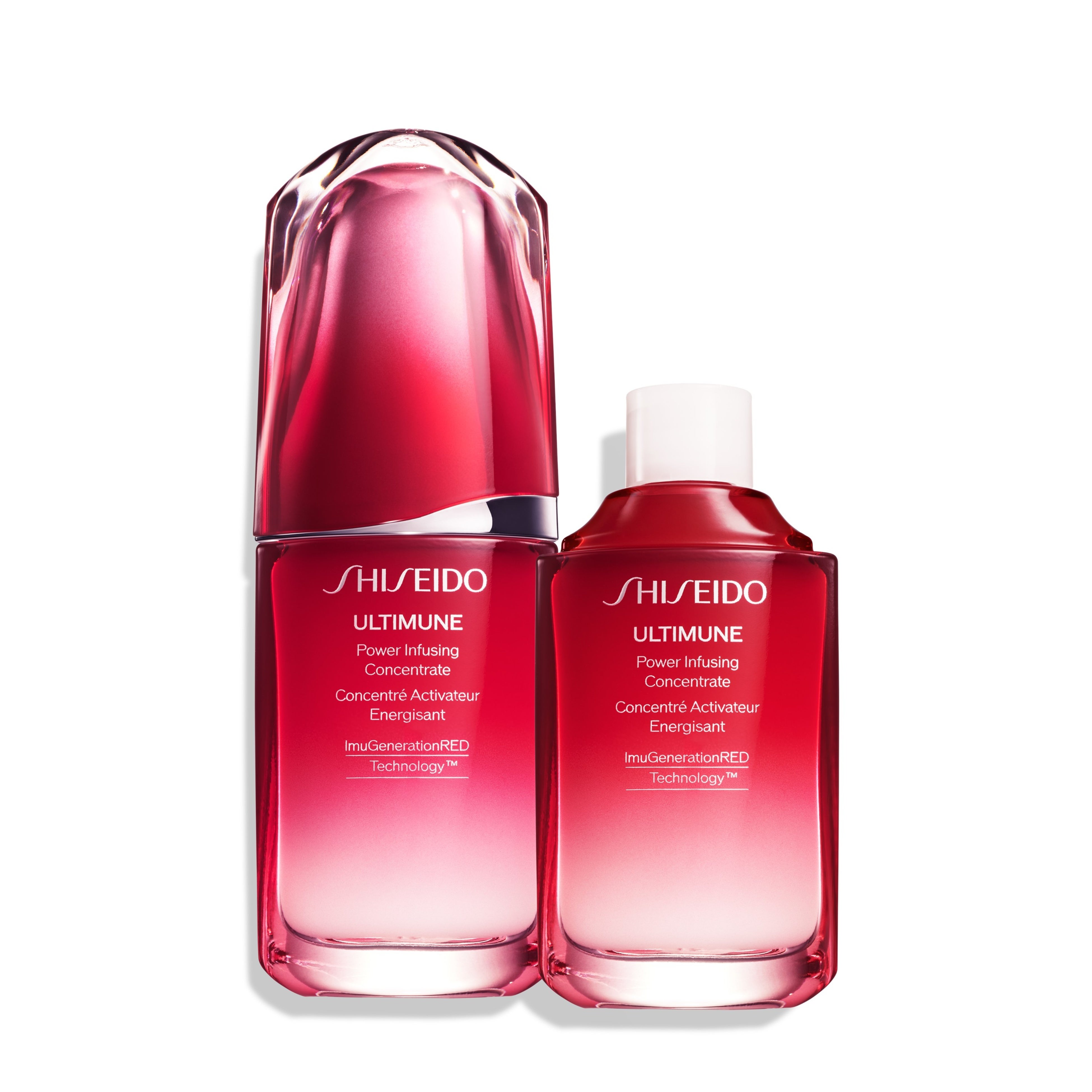 資生堂初100%リサイクルガラス使用。SHISEIDO アルティミューン