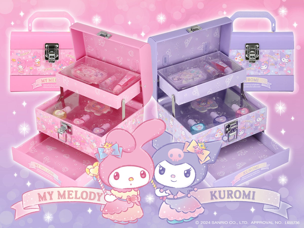 人気キャラクター「マイメロディ」「クロミ」豪華メイクボックスコスメ