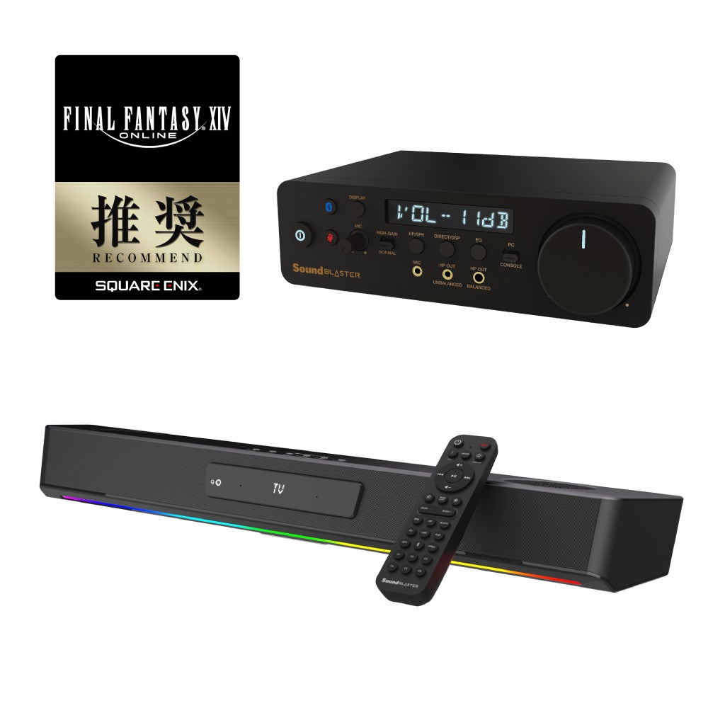 フルバランス設計の高音質ハイレゾUSB DAC Sound Blaster X5 および