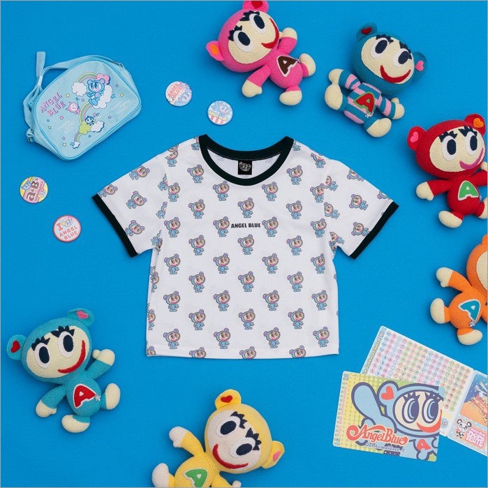 話題のエンジェルブルー復刻アイテム第8弾はナカムラくんの総柄