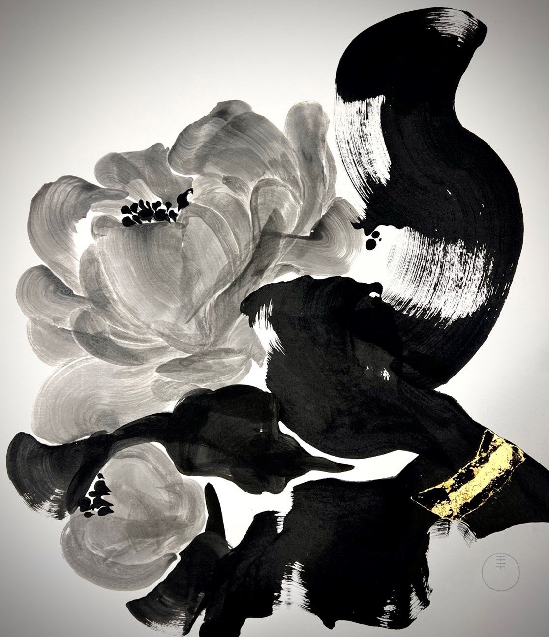 銀座 蔦屋書店】現代的な画材と古典技法を融合させる水墨画家・土屋秋