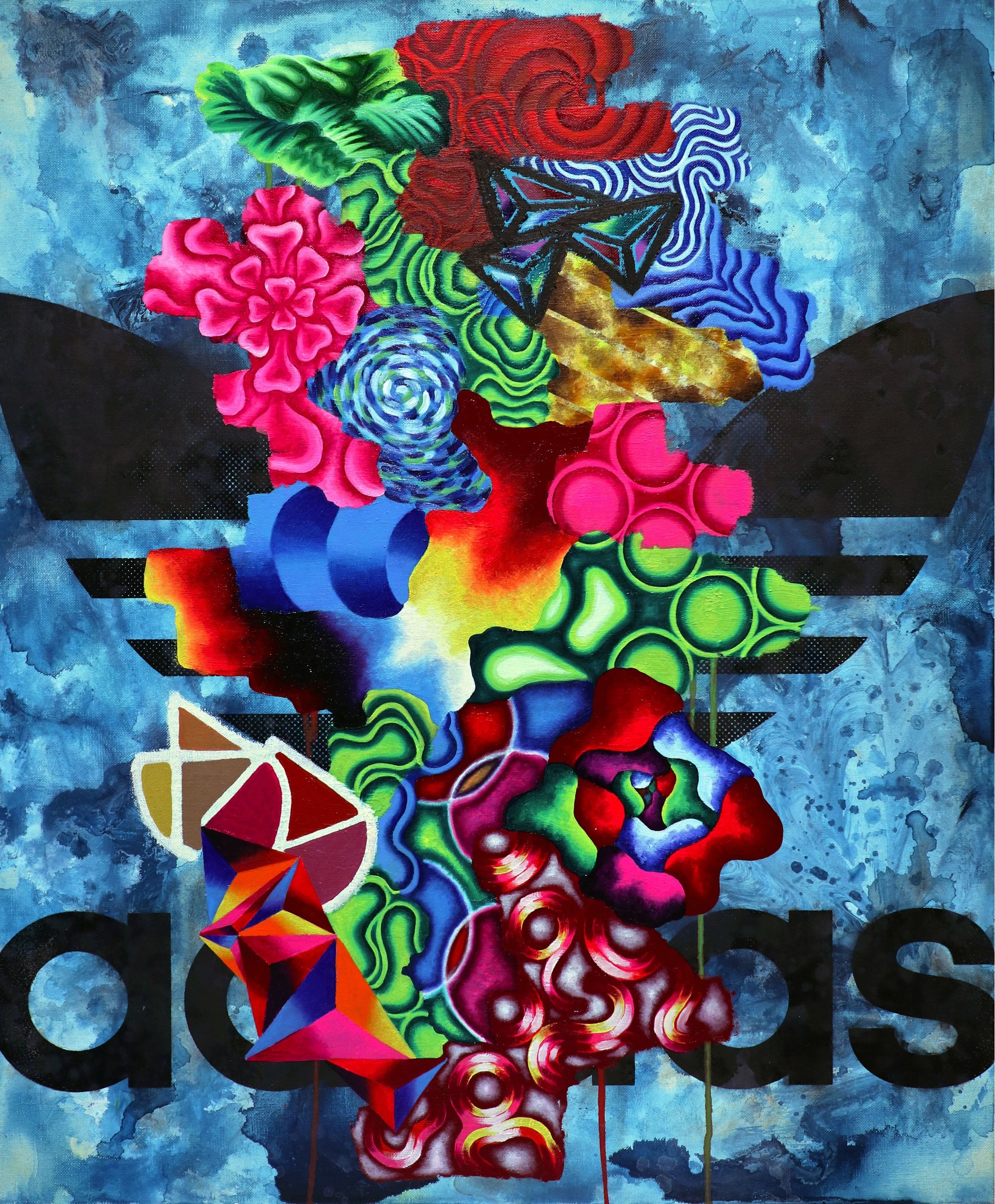 銀座 蔦屋書店】現代アーティスト鈴木一世とアディダス オリジナルスの