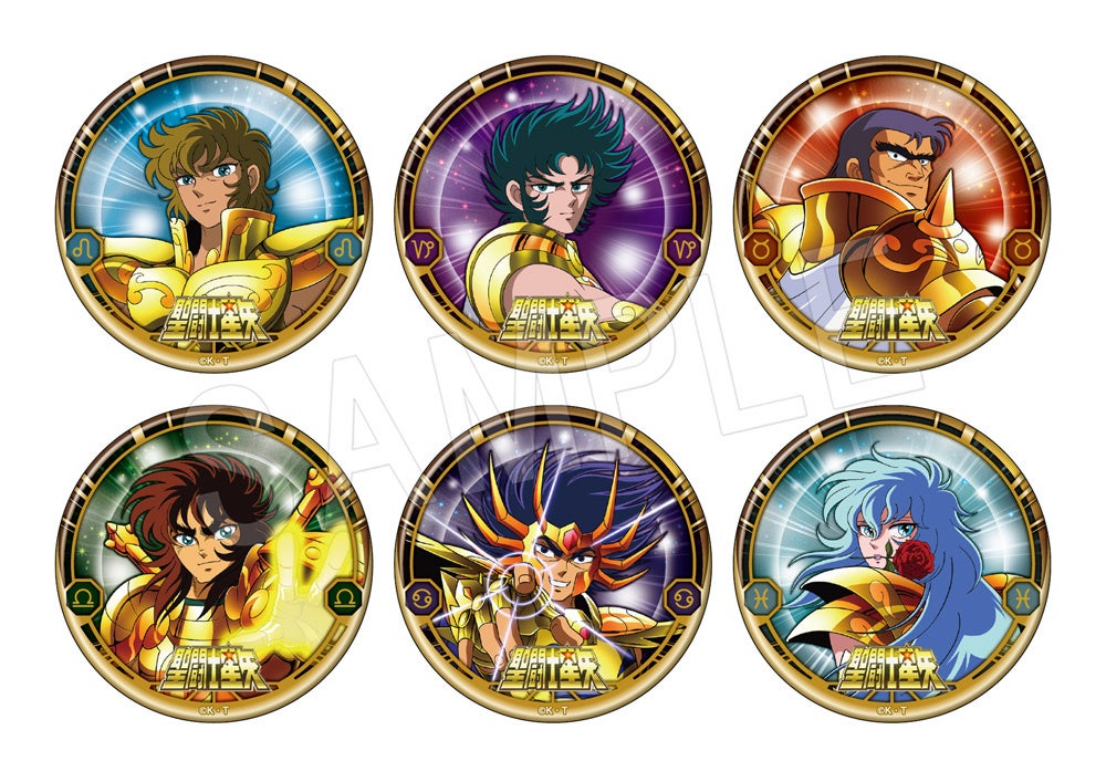 聖闘士星矢』より、アルデバラン・デスマスク・童虎・アフロディーテの