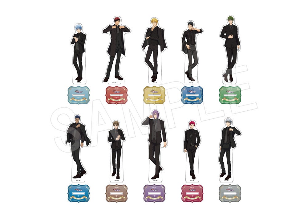 黒子のバスケ』より“黒スーツ”衣装の描き下ろしイラストを使用した新作