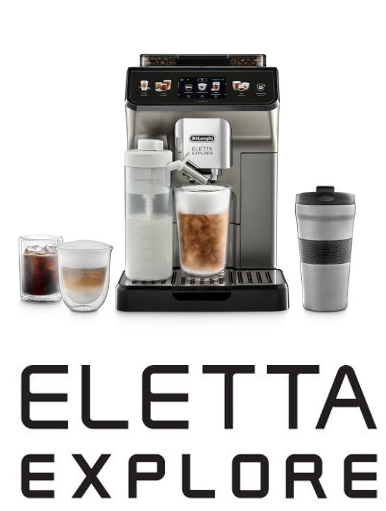 デロンギ エレッタ エクスプロア Wi-Fiモデル全自動コーヒーマシン