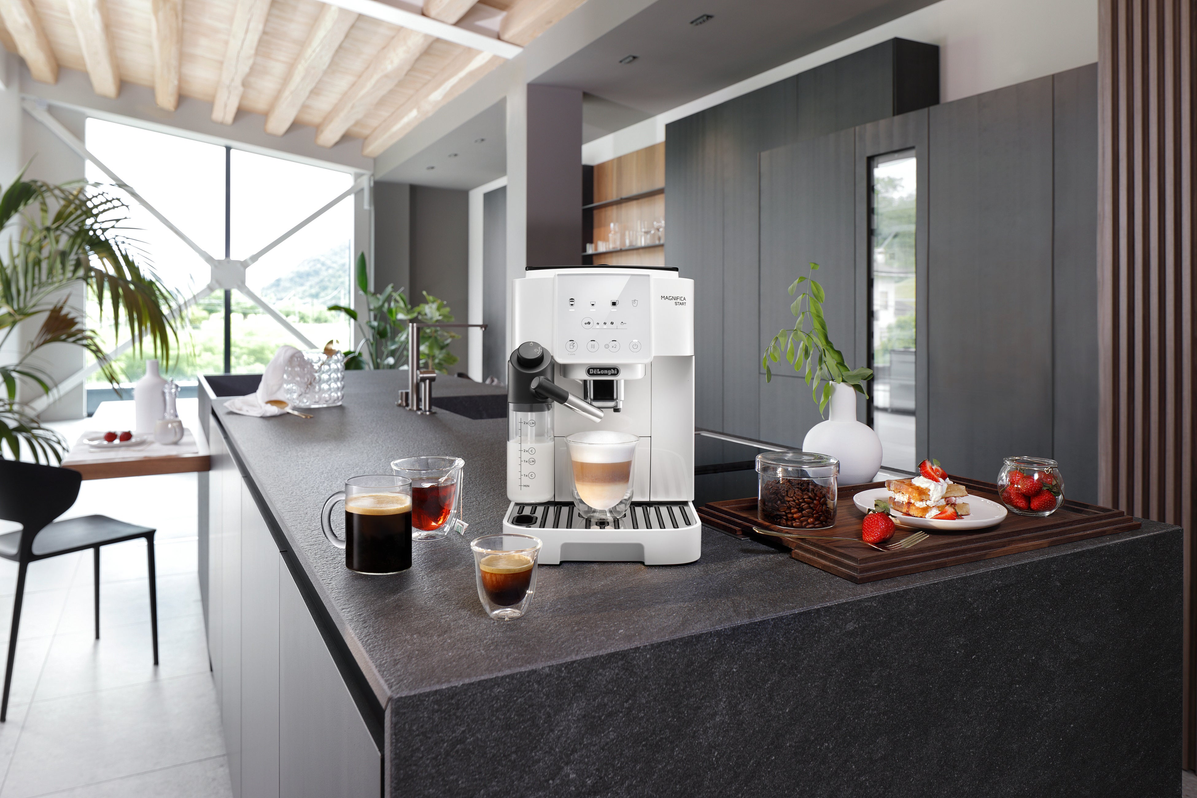 デロンギ マグニフィカ スタート 全自動コーヒーマシン（ECAM22062B