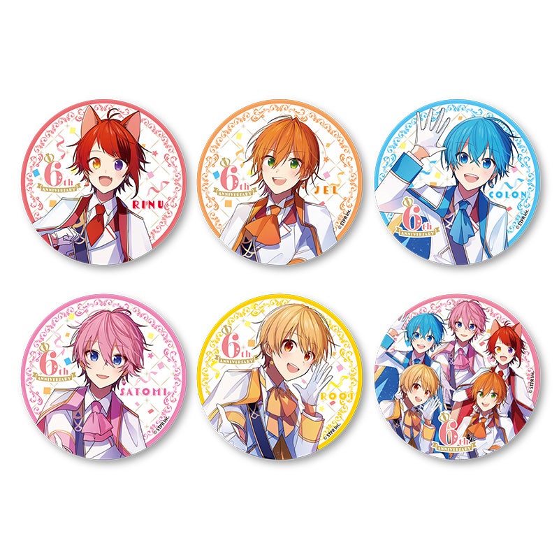 すとぷり】結成6周年を記念した「6th Anniversary グッズ」発売決定