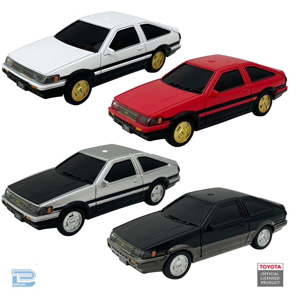 ハチロクレビン” トヨタ「カローラ レビンAE86」が手のひらサイズの