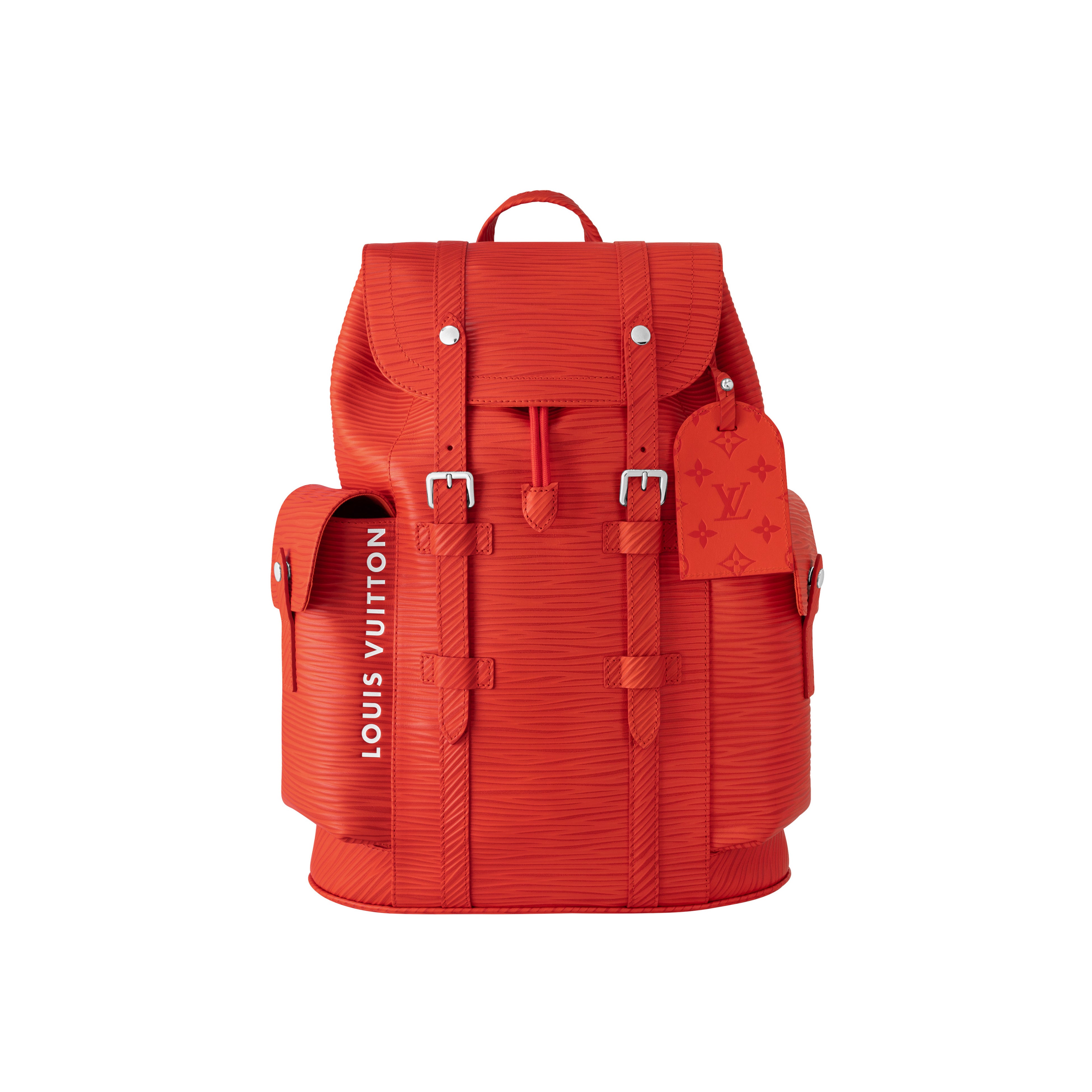 ルイ·ヴィトン】鮮やかなレッドのカラーが目を引く、メンズ·レザー