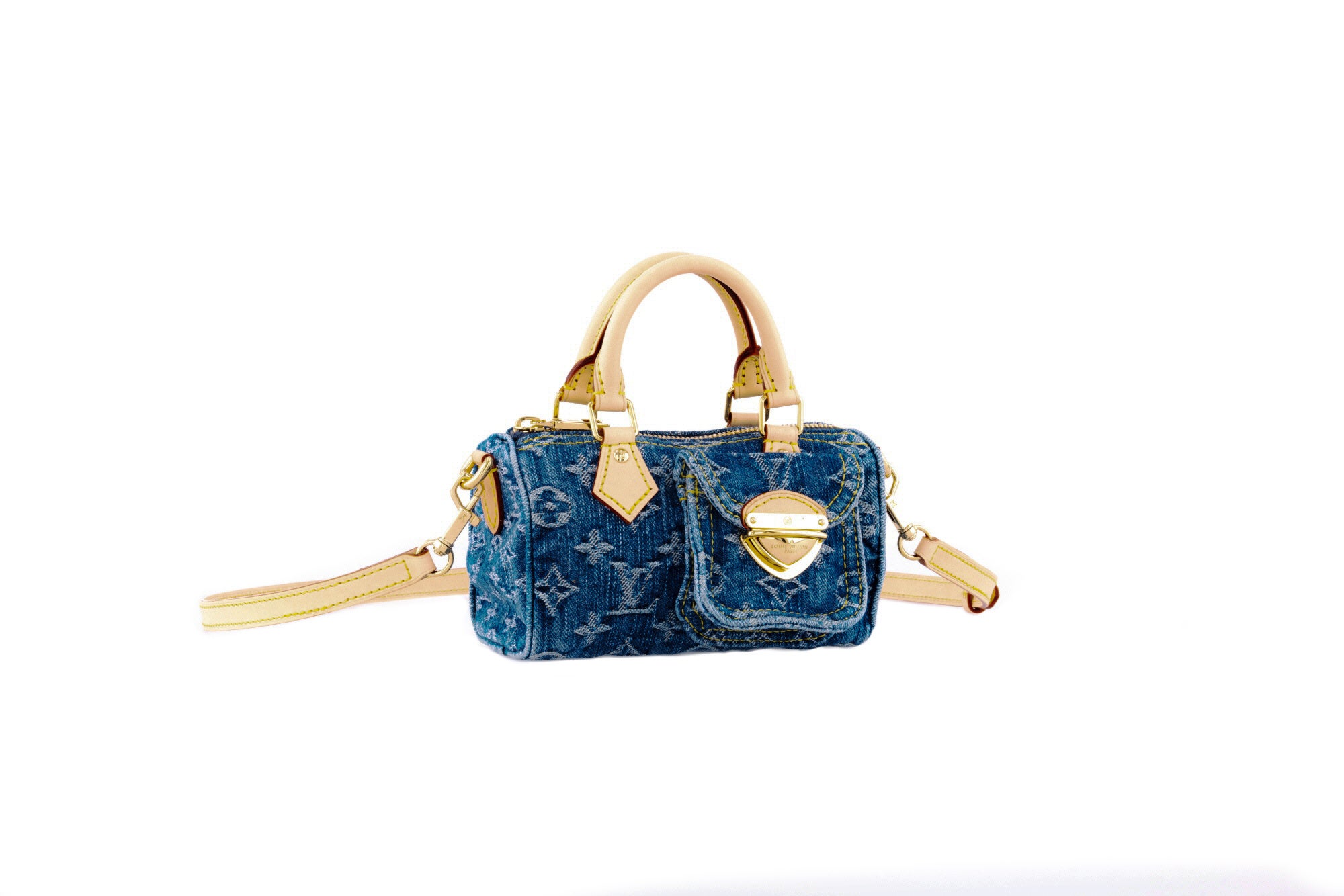 ルイ·ヴィトン】「LV リミックス」より、モノグラム·デニム キャンバス