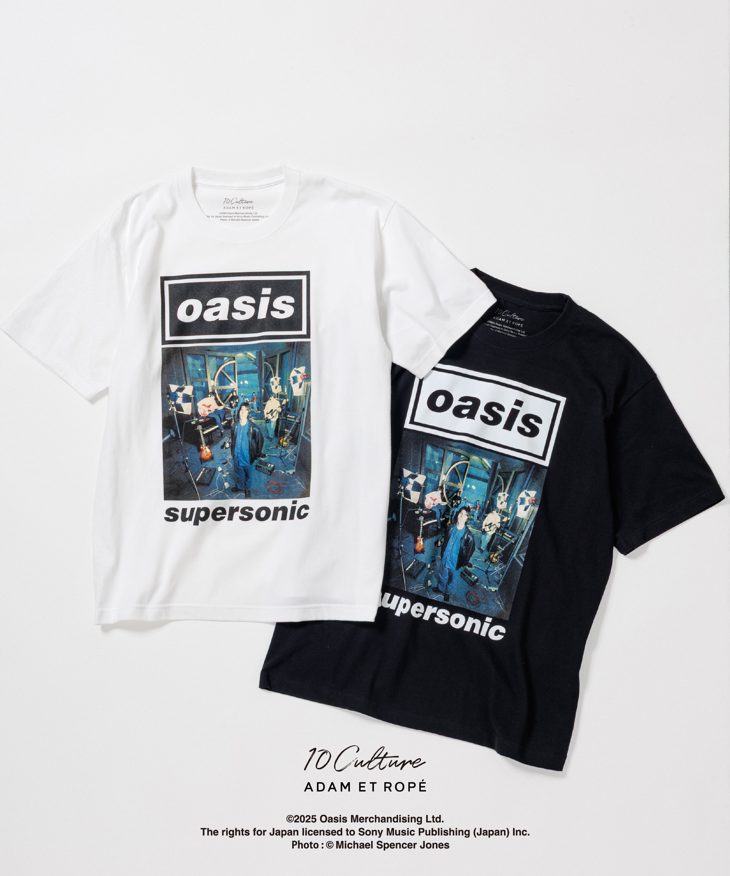 昨年即完売のoasis 10Culture / ADAM ET ROPE'の25SS新作Tシャツが登場